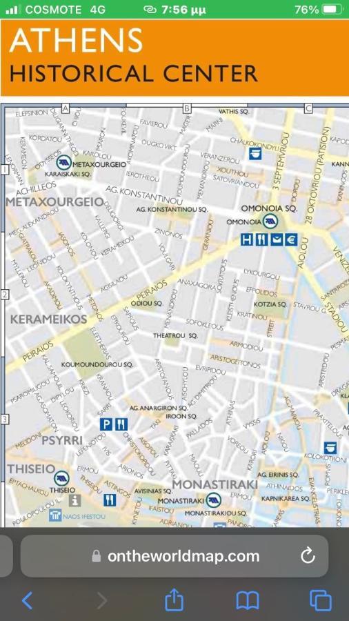 Acropolis Casa Historical Centre Top Floor Luxury Suite 150 Meters To Metro Athens Exterior photo